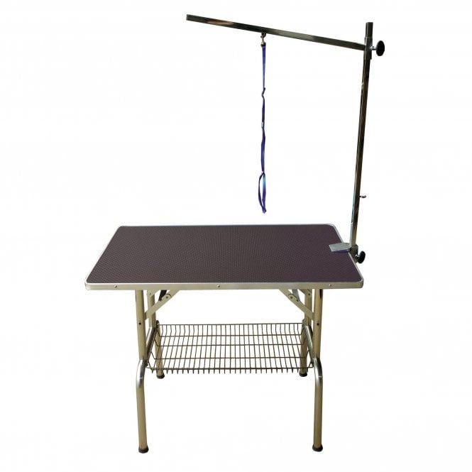 Table de toilettage portative