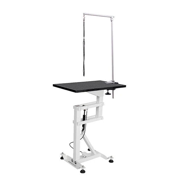 Table de toilettage pour animaux de compagnie à levage pneumatique carré